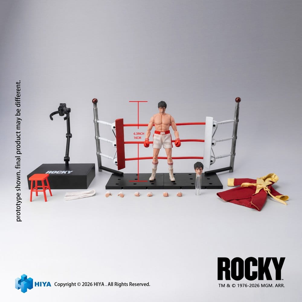 Rocky I Exquisite Super Action Figure 1/12 Rocky 16 cm 6957534203770