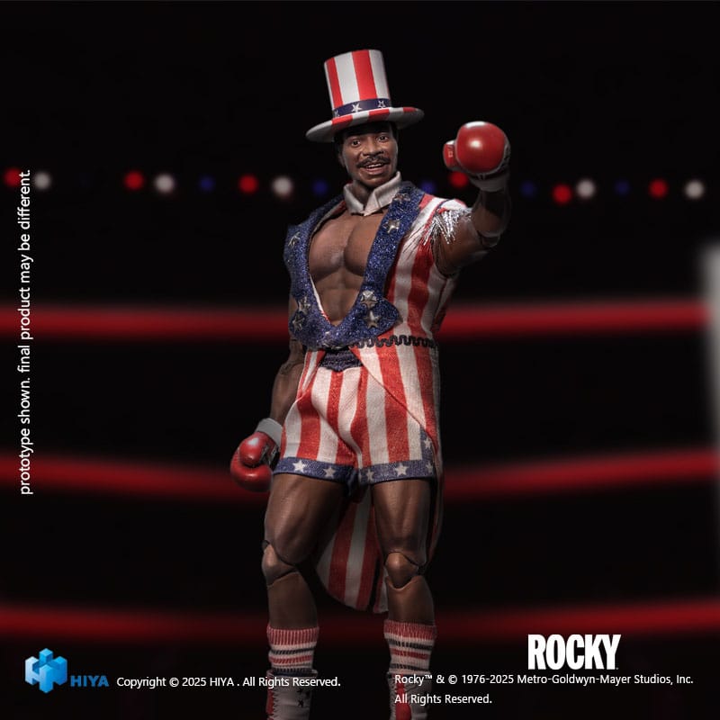 Rocky Exquisite Super Series  Actionfigur 1/12 Apollo 16 cm 6957534203794