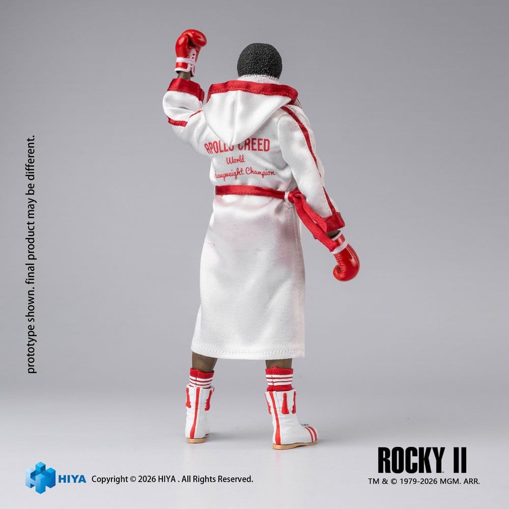 Rocky II Exquisite Super Action Figure 1/12 Apollo 16 cm 6957534204753