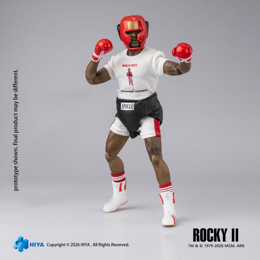 Rocky II Exquisite Super Action Figure 1/12 Apollo 16 cm 6957534204753