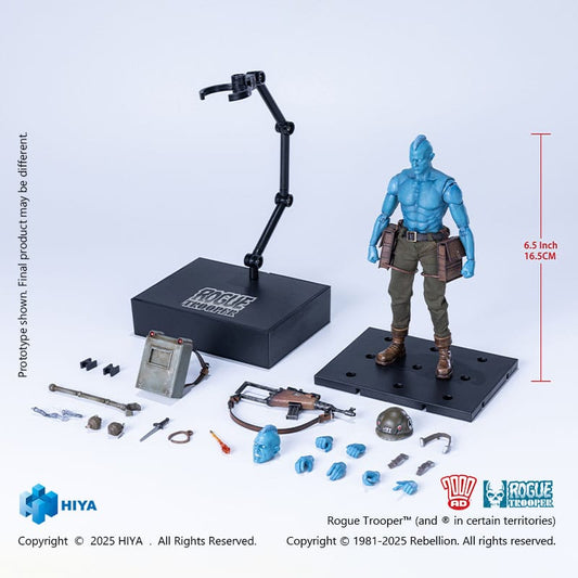 Rogue Trooper Exquisite Super Series  Actionfigur 1/12 Rogue Trooper 16 cm 6957534205415
