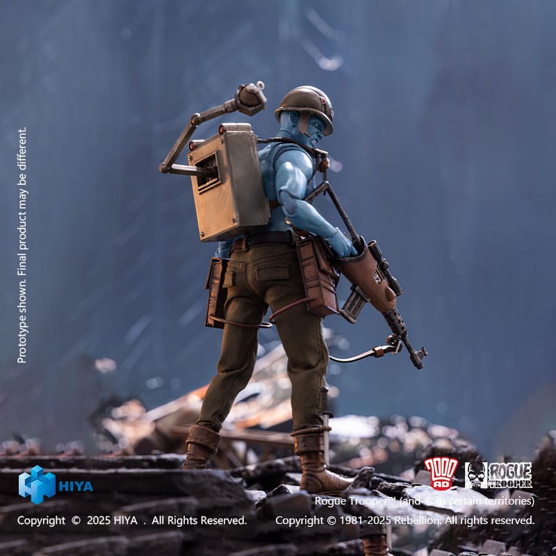 Rogue Trooper Exquisite Super Series  Actionfigur 1/12 Rogue Trooper 16 cm 6957534205415