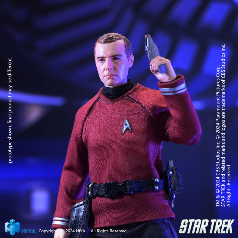 Star Trek 2009 Exquisite Super Series  Actionfigur 1/12 Scotty 16 cm  6957534202827