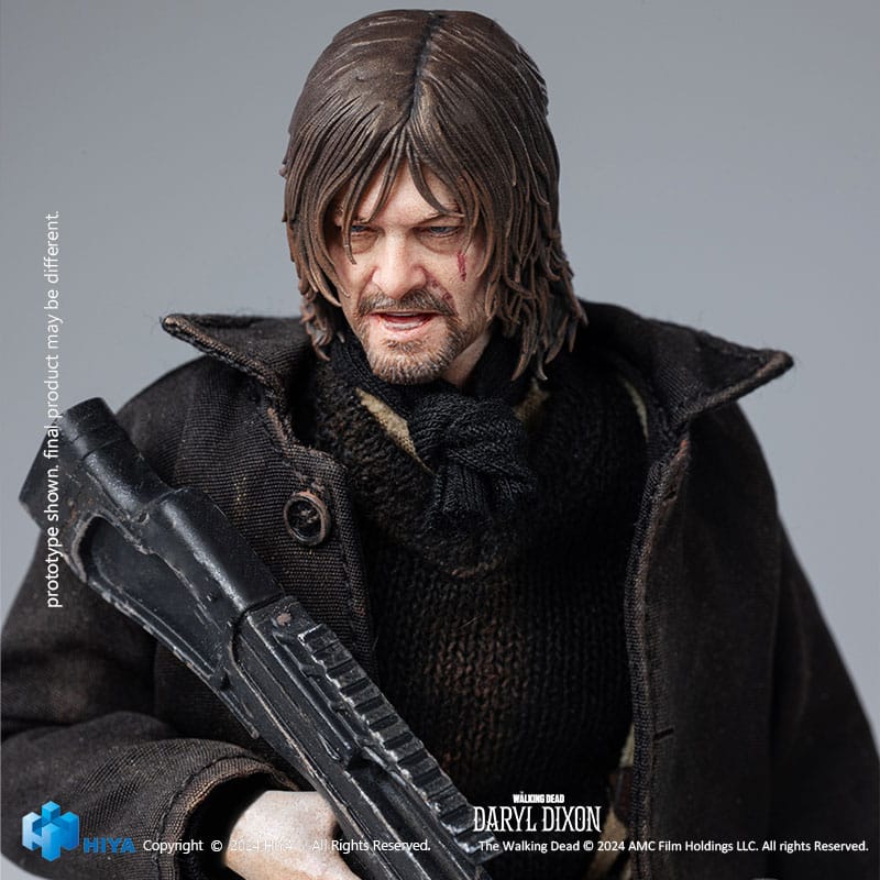 The Walking Dead Exquisite Super Series  Actionfigur 1/12 Daryl Dixon 16 cm 6957534203541
