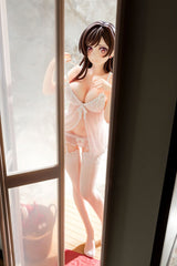 Rent-A-Girlfriend PVC Statue 1/6 Chizuru Mizuhara See-through lingerie figure angel white Ver. 23 cm 4570000500153