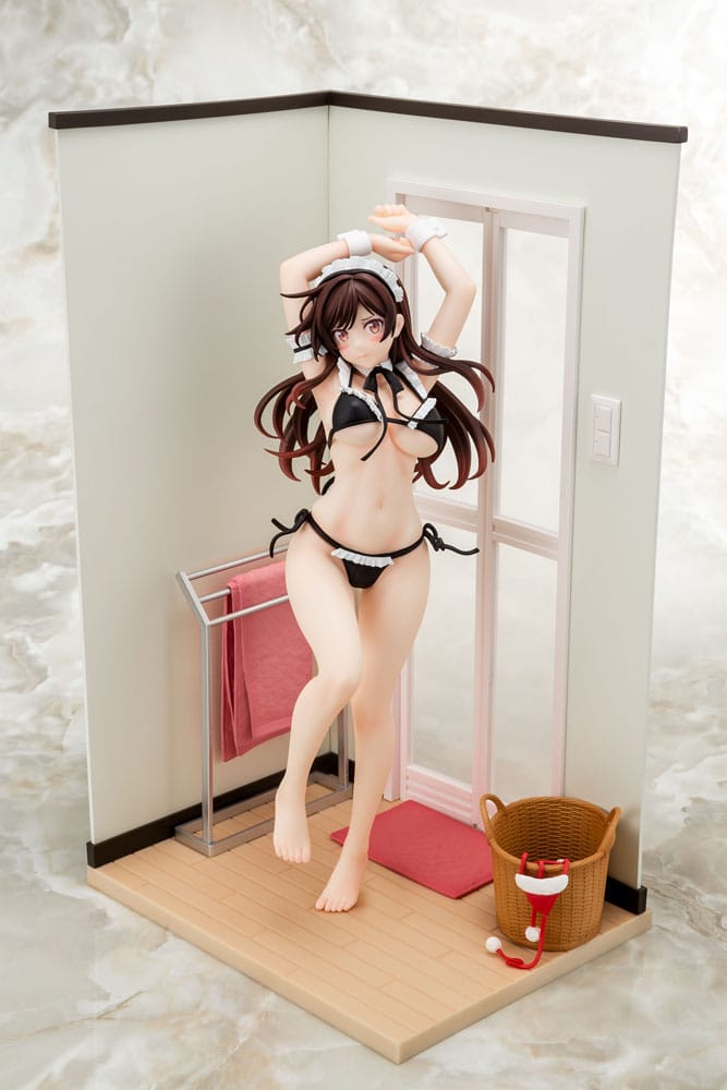 Rent-A-Girlfriend PVC Statue 1/6 Chizuru Mizuhara Maid Bikini ni Okigae 30 cm 4570000500245