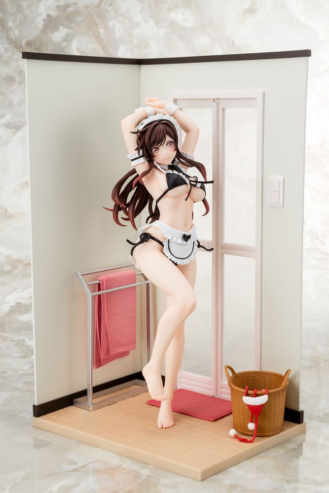 Rent-A-Girlfriend PVC Statue 1/6 Chizuru Mizuhara Maid Bikini ni Okigae 30 cm 4570000500245