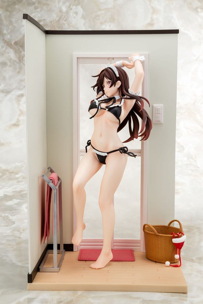 Rent-A-Girlfriend PVC Statue 1/6 Chizuru Mizuhara Maid Bikini ni Okigae 30 cm 4570000500245
