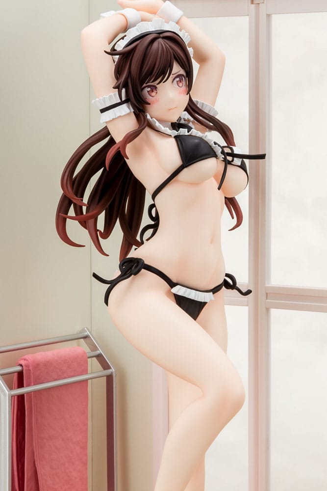 Rent-A-Girlfriend PVC Statue 1/6 Chizuru Mizuhara Maid Bikini ni Okigae 30 cm 4570000500245