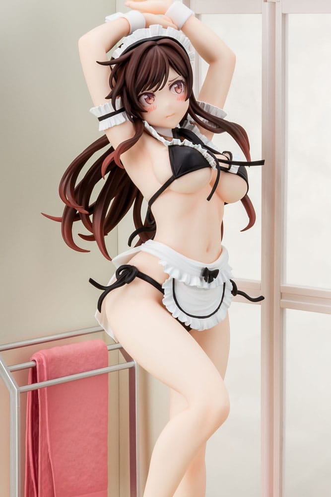 Rent-A-Girlfriend PVC Statue 1/6 Chizuru Mizuhara Maid Bikini ni Okigae 30 cm 4570000500245