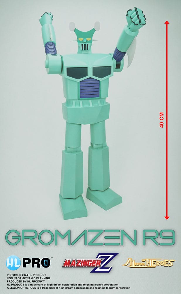 Mazinger Z Legion of Heroes Vinyl Figure Gromazen R9 40 cm 4589504962763