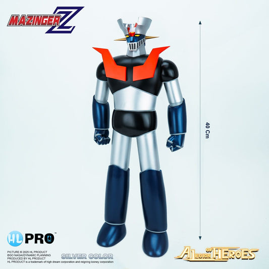 Mazinger Z Legion of Heroes Vinyl Figure Mazinger Z Silver Color 40 cm 4589504962787