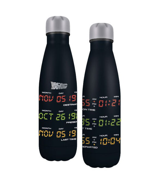 Back to the Future Water Bottle Times 5055453486104