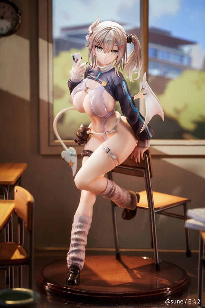 Original Character PVC Statue 1/6 Yuki Shinomiya Silent Gal Succubus 25 cm   4573600140095