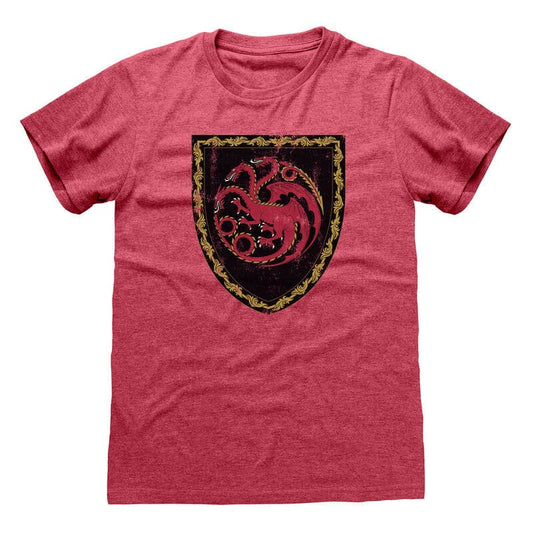 House Of The Dragon T-Shirt Targaryen Crest Size S 5056599731080