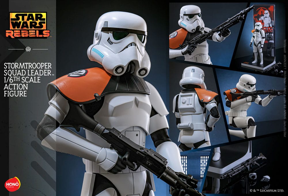 Star Wars: Rebels Action Figure 1/6 Stormtrooper Squad Leader 28 cm 4895228621269