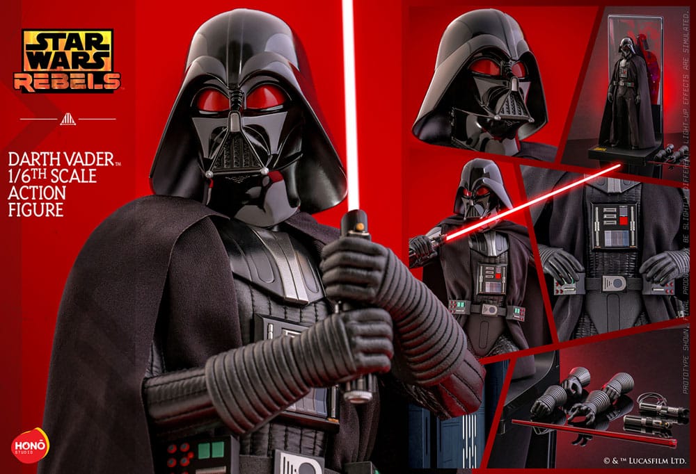 Star Wars: Rebels Action Figure 1/6 Darth Vader 34 cm 4895228621467