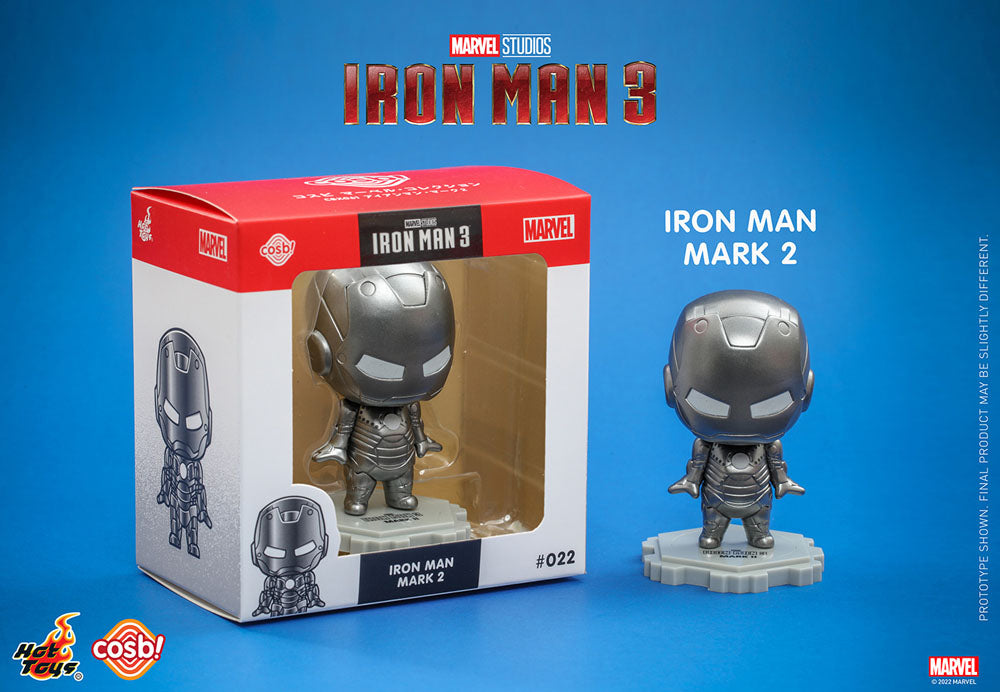 Iron Man 3 Cosbi Mini Figure Iron Man Mark 2  4582578293047