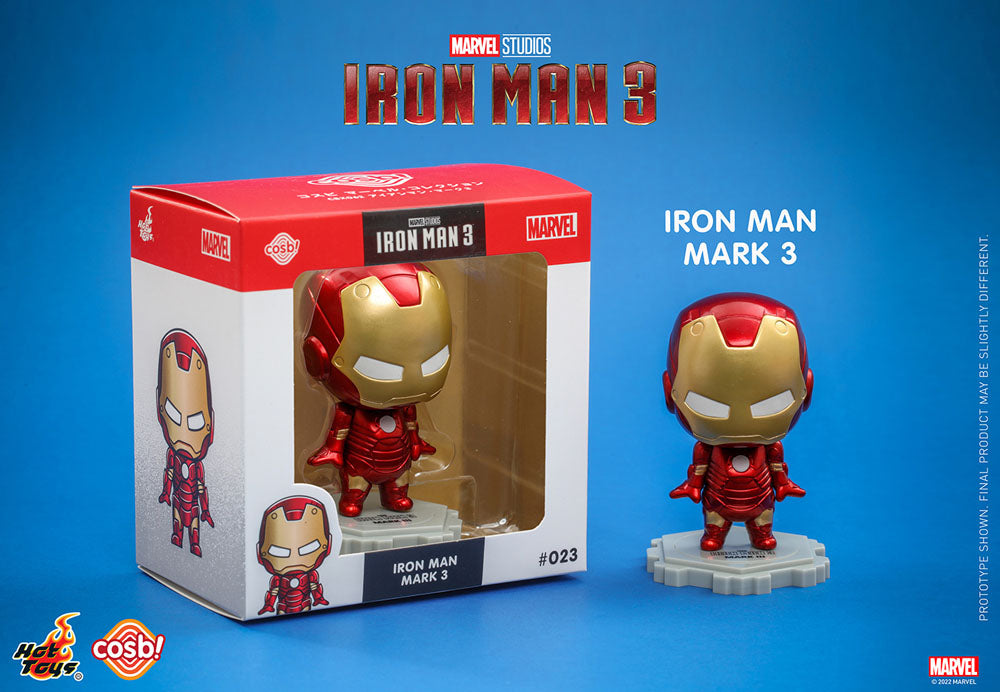 Iron Man 3 Cosbi Mini Figure Iron Man Mark 3  4582578293054