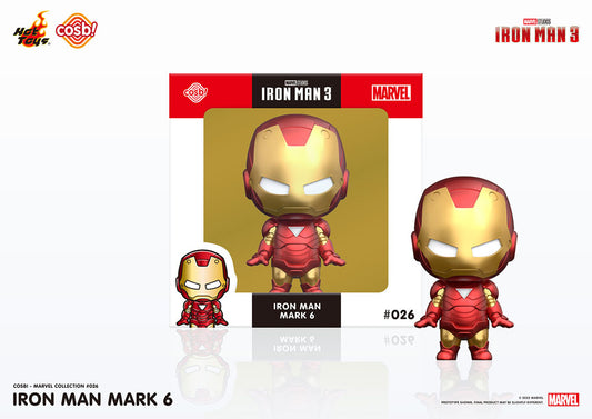 Iron Man 3 Cosbi Mini Figure Iron Man Mark 6  4582578293085