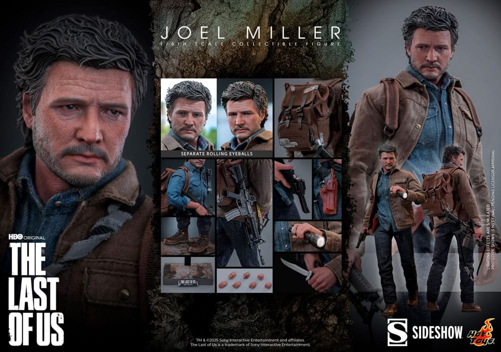 The Last of Us Action Figure 1/6 Joel Miller 30 cm  4895228622372