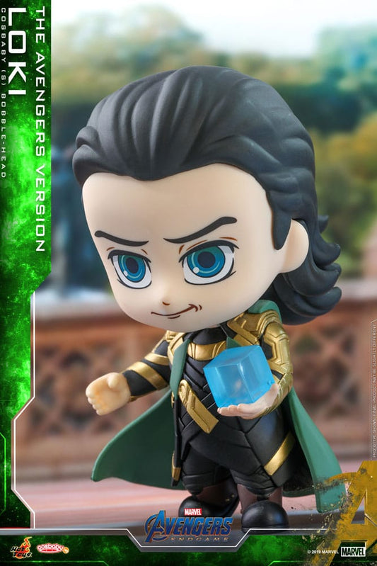 Avengers: Endgame Cosbaby (S) Mini Figure Loki (Prisoner Version) 10 cm 4897011188423
