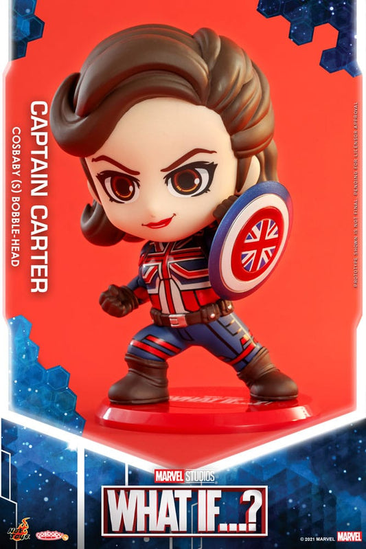 What If...? Cosbaby (S) Mini Figure Captain Carter 10 cm 4895228607928
