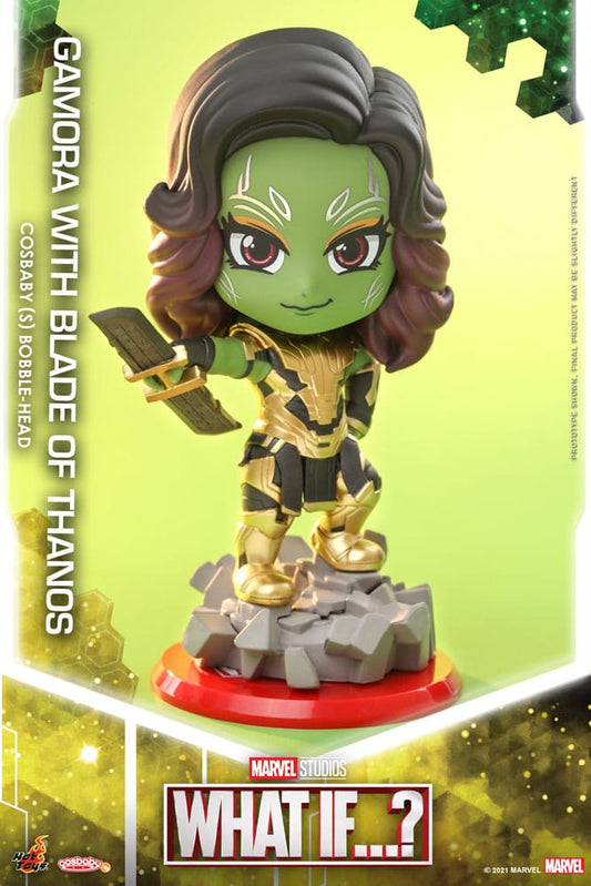 What If...? Cosbaby (S) Mini Figure Gamora (with Blade of Thanos) 10 cm 4895228607997