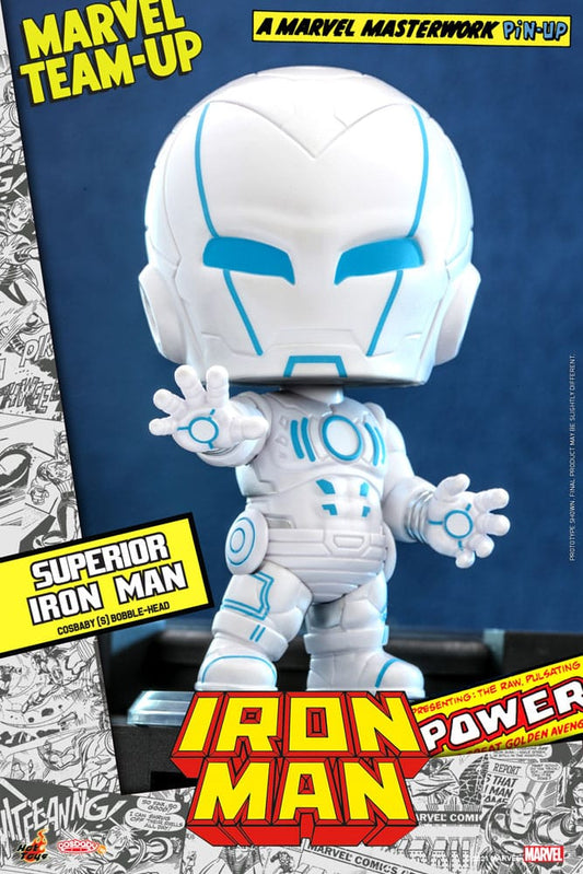 Marvel Comics Cosbaby (S) Mini Figure Superior Iron Man 10 cm 4895228608291