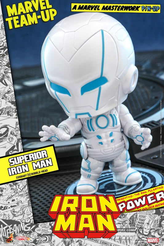Marvel Comics Cosbaby (S) Mini Figure Superior Iron Man 10 cm 4895228608291