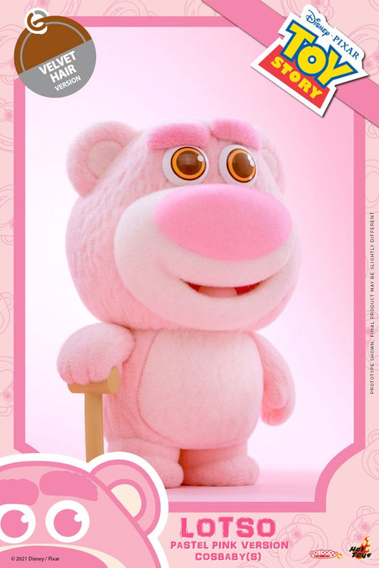 Toy Story 3 Cosbaby (S) Mini Figure Lotso (Pastel Pink Version) 10 cm 4895228608970