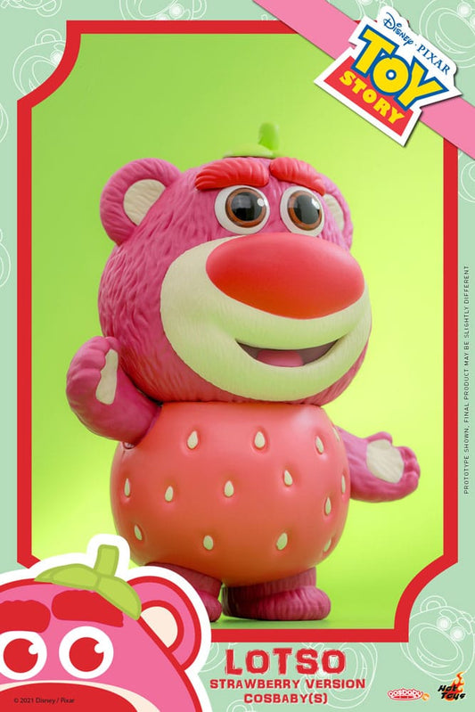 Toy Story 3 Cosbaby (S) Mini Figure Lotso (Strawberry Version) 10 cm 4895228608987