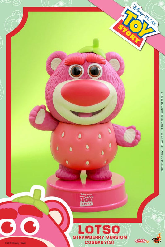 Toy Story 3 Cosbaby (S) Mini Figure Lotso (Strawberry Version) 10 cm 4895228608987