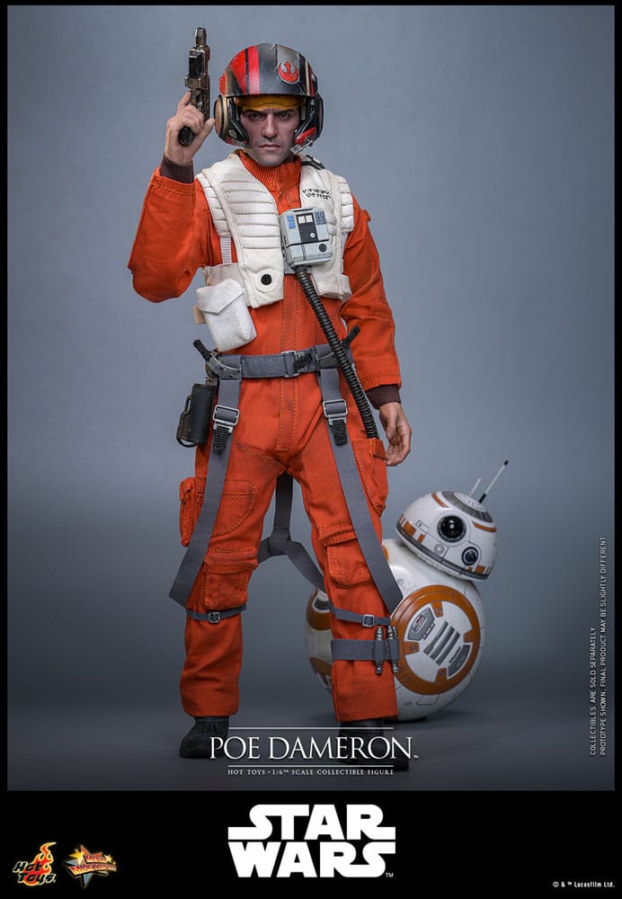 Star Wars Action Figure 1/6 Poe Dameron 30 cm 4895228621634