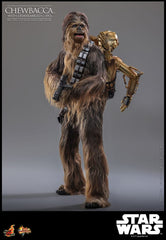Star Wars Episode V Movie Masterpiece Action Figure 1/6 Chewbacca with Disassembled C-3PO 36 cm 903739