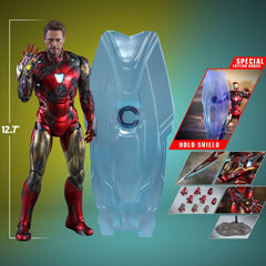 Avengers: Endgame Movie Masterpiece Diecast Action Figure 1/6 Iron Man Mark LXXXV (Battle Damaged Version) Special Edition 32 cm 9049231