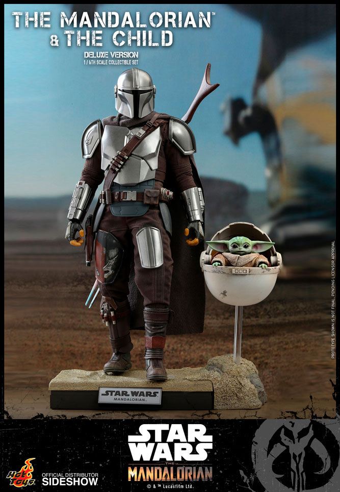 Star Wars The Mandalorian Action Figure 2-Pack 1/6 The Mandalorian & The Child Deluxe 30 cm 905873