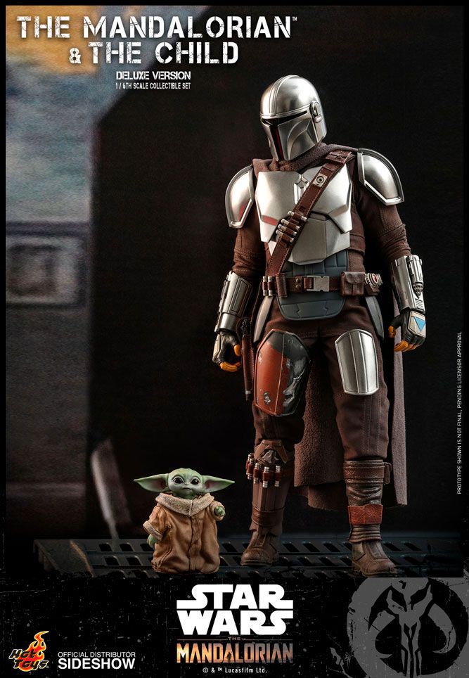 Star Wars The Mandalorian Action Figure 2-Pack 1/6 The Mandalorian & The Child Deluxe 30 cm 905873