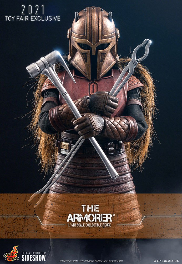 Star Wars The Mandalorian Action Figure 1/6 The Armorer 2021 Toy Fair Exclusive 29 cm 908149