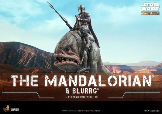 Star Wars The Mandalorian Action Figure 2-Pack 1/6 The Mandalorian & Blurrg 37 cm 4895228608116