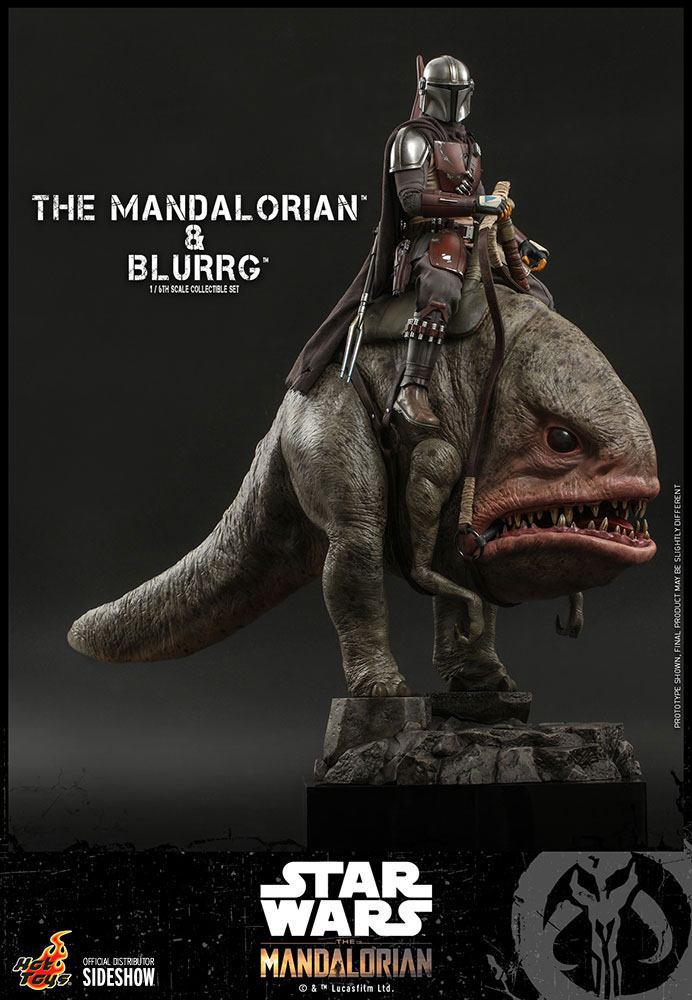 Star Wars The Mandalorian Action Figure 2-Pack 1/6 The Mandalorian & Blurrg 37 cm 4895228608116