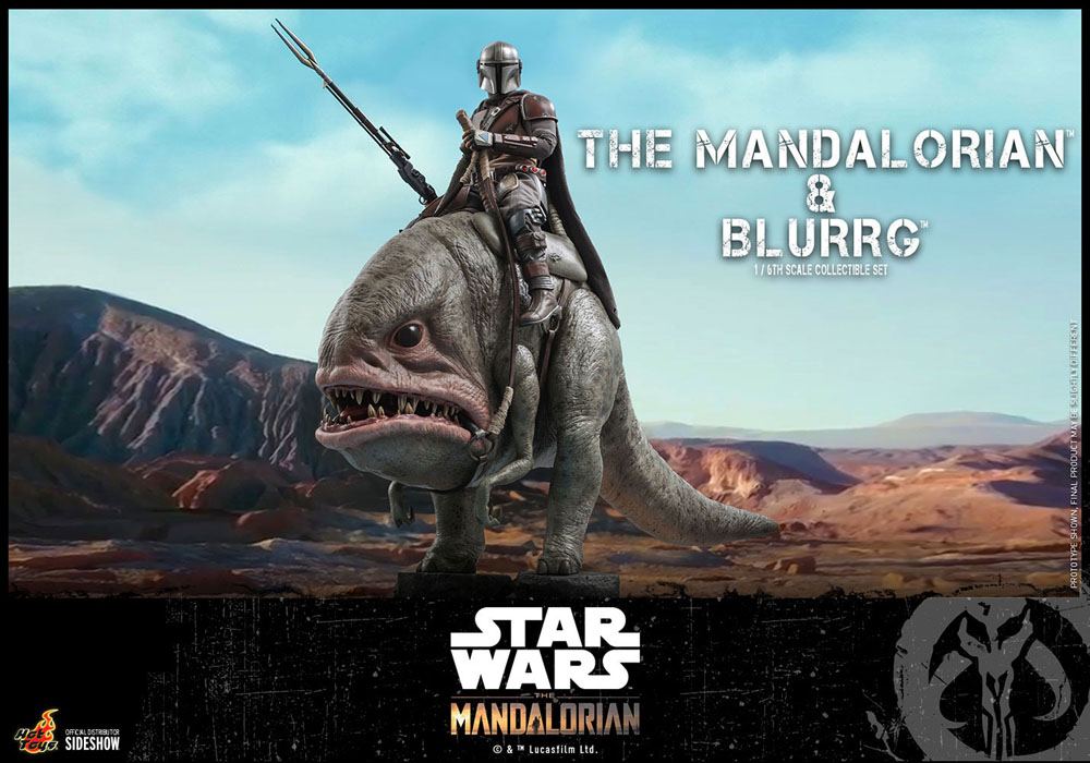 Star Wars The Mandalorian Action Figure 2-Pack 1/6 The Mandalorian & Blurrg 37 cm 4895228608116