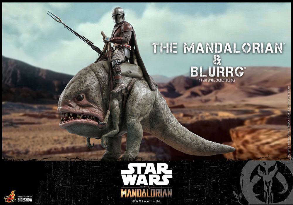 Star Wars The Mandalorian Action Figure 2-Pack 1/6 The Mandalorian & Blurrg 37 cm 4895228608116