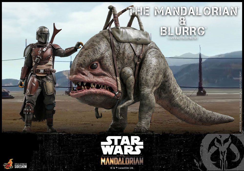 Star Wars The Mandalorian Action Figure 2-Pack 1/6 The Mandalorian & Blurrg 37 cm 4895228608116