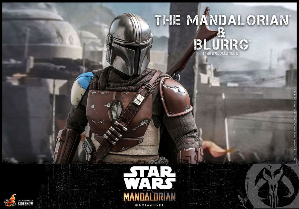Star Wars The Mandalorian Action Figure 2-Pack 1/6 The Mandalorian & Blurrg 37 cm 4895228608116