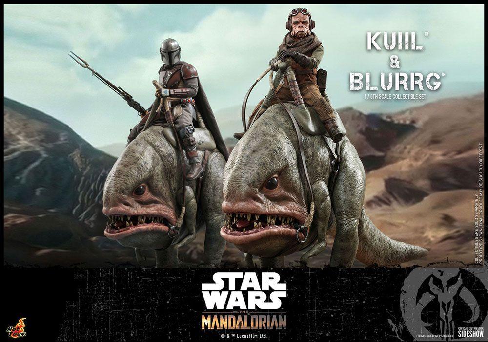 Star Wars The Mandalorian Action Figure 2-Pack 1/6 Kuiil & Blurrg 37 cm 4895228608185