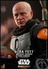 Star Wars: The Mandalorian Action Figure 1/6 Boba Fett Repaint Armor and Throne Special Edition 30 cm 9088581