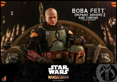 Star Wars: The Mandalorian Action Figure 1/6 Boba Fett Repaint Armor and Throne Special Edition 30 cm 9088581