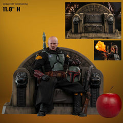 Star Wars: The Mandalorian Action Figure 1/6 Boba Fett Repaint Armor and Throne Special Edition 30 cm 9088581