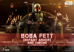 Star Wars: The Mandalorian Action Figure 1/6 Boba Fett Repaint Armor and Throne Special Edition 30 cm 9088581
